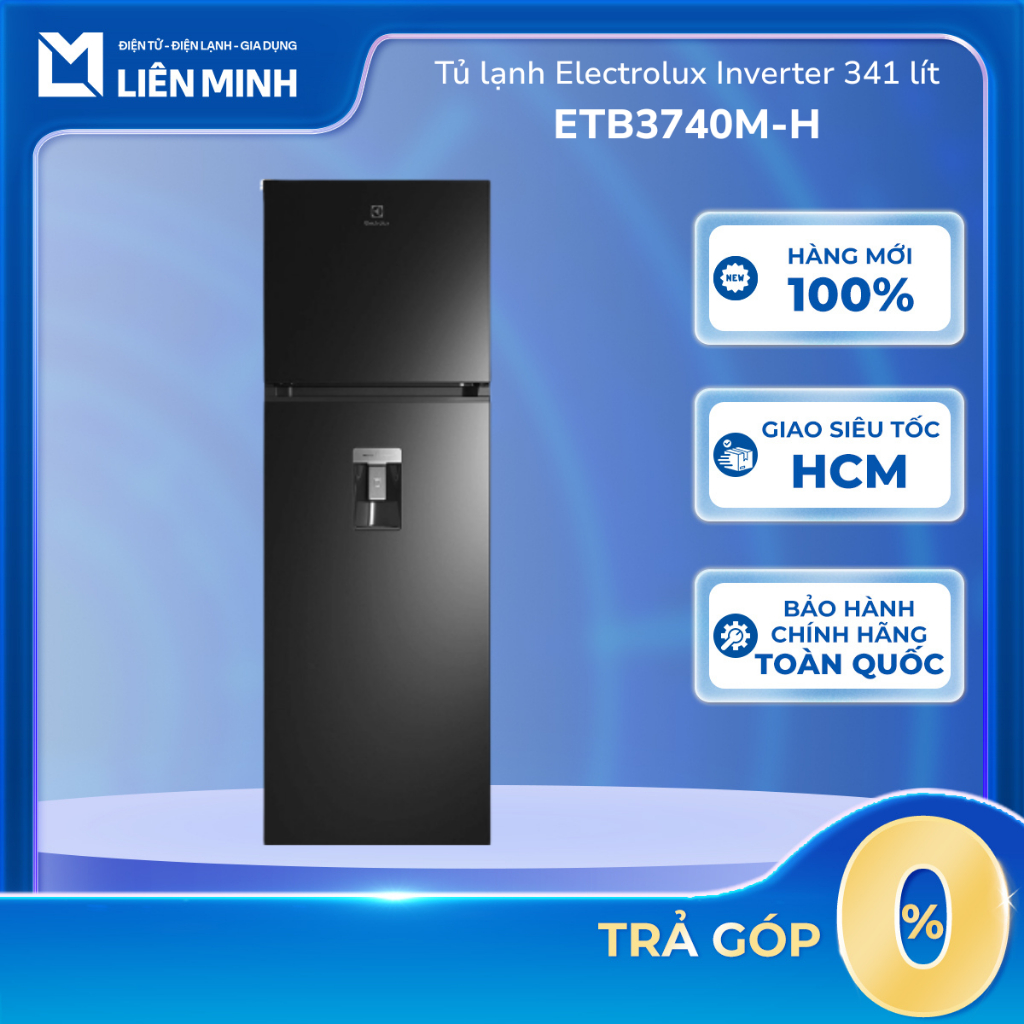 ETB3740M-H | ETB3760M-H - Tủ Lạnh Electrolux Inverter 341 Lít