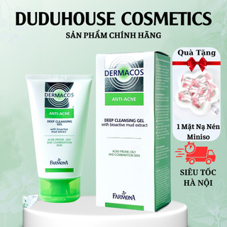  Sữa Rửa Mặt Dermacos Anti Acne Deep Cleansing Gel 150ml Duduhouse 
