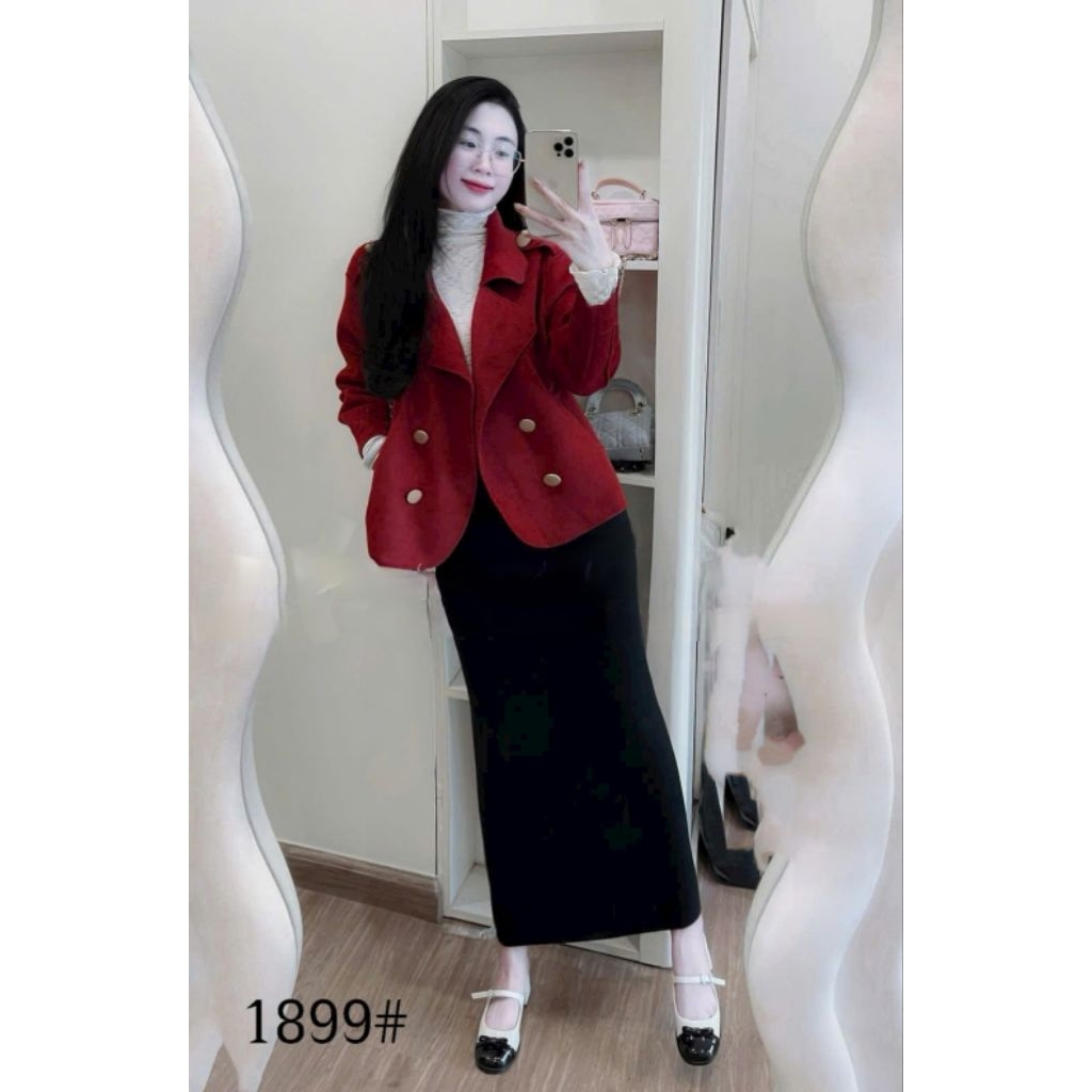 Áo khoác dạ ép 4 khuy 1899