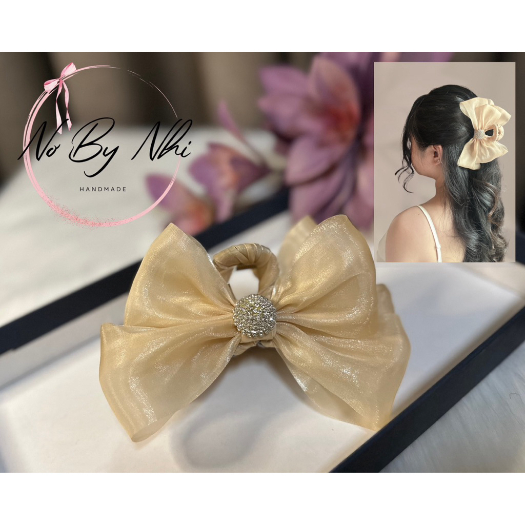Kẹp nơ size 13cm