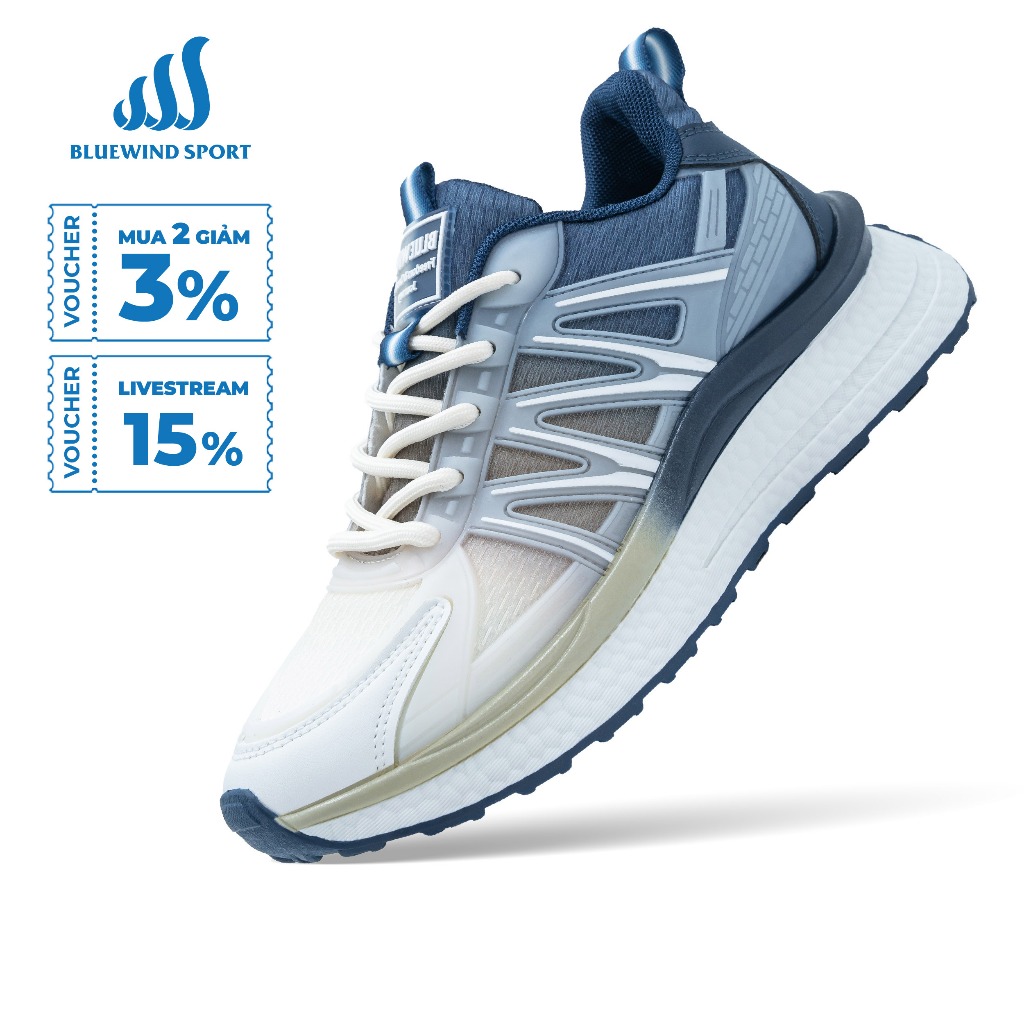 [TĂNG SIZE] Giày Thể Thao Nữ BLUEWIND Vải Dệt Kim Thoáng Khí Êm Chân Dễ Phối Đồ 68376