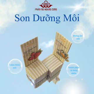   Giá chỉ có trên live  Son Dưỡng Môi Mật Ong Không Màu Giúp Dưỡng Ẩm Phấn Nụ Hoàng Cung Trọng Lượng 5g 