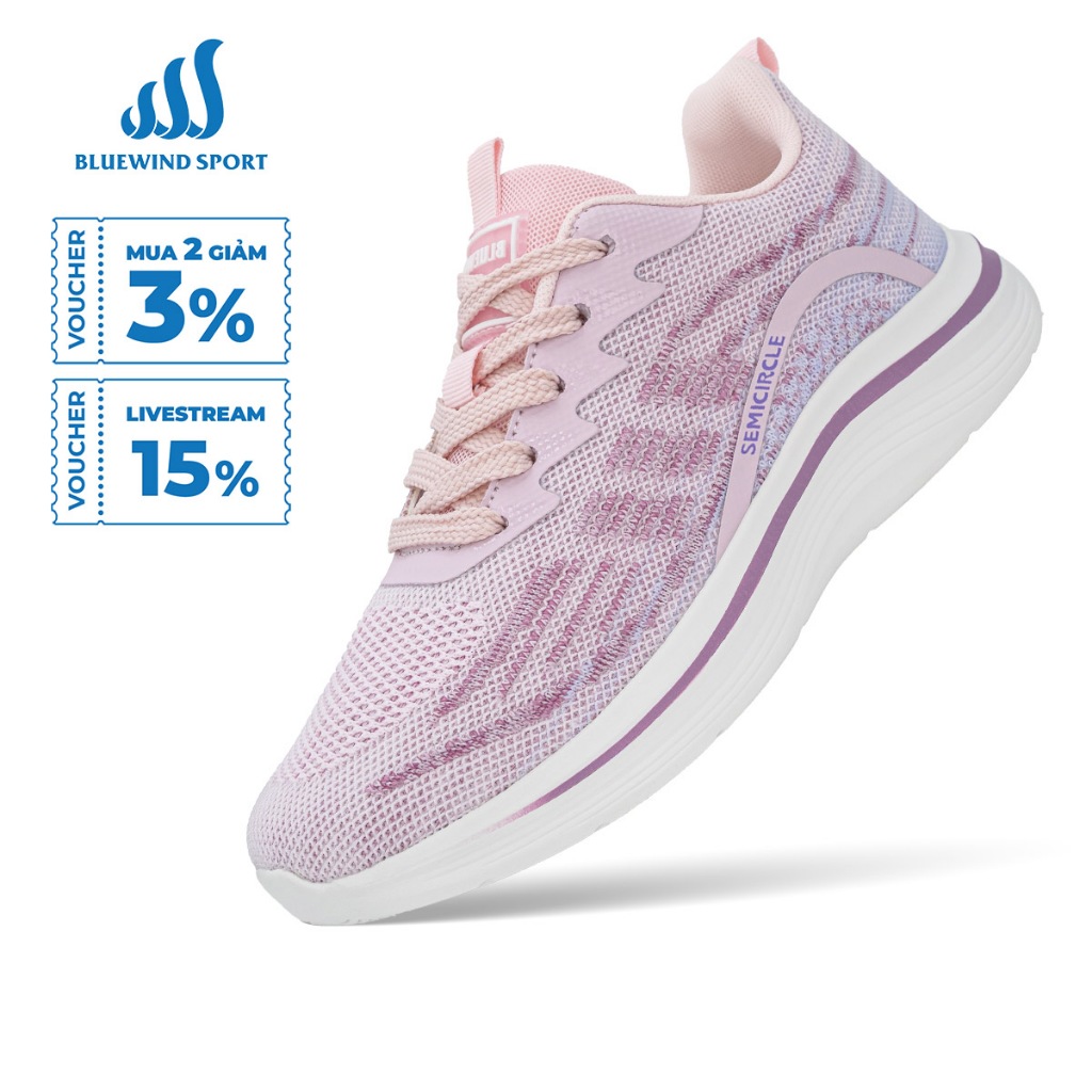 [TĂNG SIZE] Giày Thể Thao Nam Nữ Siêu Nhẹ BLUEWIND Êm Chân Phù Hợp Cho Chạy Bộ, Tập Gym 68380