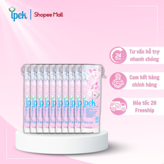 [Đơn 150k tặng 1 mặt nạ] Combo 10 bông tẩy trang ipek Thổ Nhĩ Kỳ 80 miếng