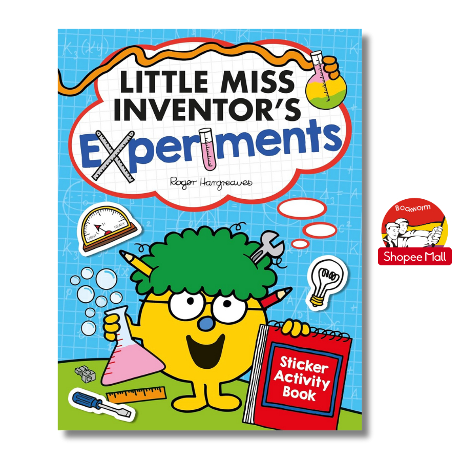 Sách - Little Miss Inventor's Experiments: Sticker Activity Book by Roger Hargreaves