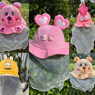   3-24 tháng  Mũ có lưới che cho bé nón chống gió bụi đi xe,thiết kế phù hợp cho bé đội đi chơi đi đường đi tiêm chủng 