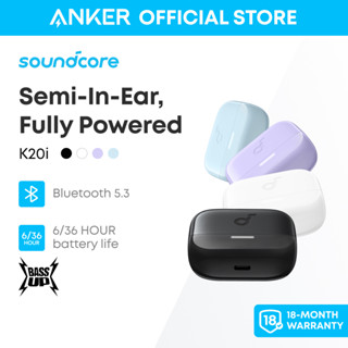 soundcore K20i Tai nghe bán trong tai Anker Bluetooth 5.3 không dây 36h Play IPX5 A3994