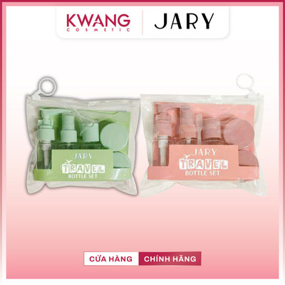 Bộ 5 món chiết mỹ phẩm Jary đi du lịch tiện dụng