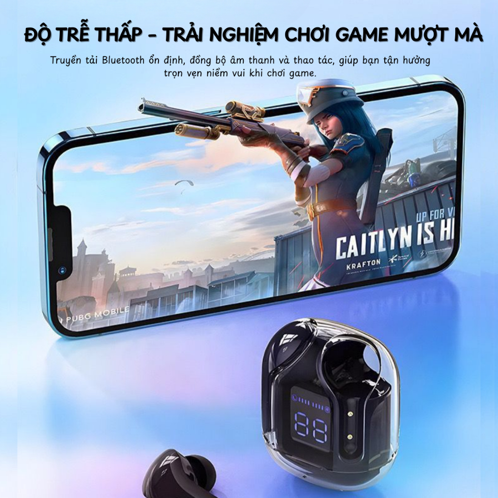 Tai Nghe Bluetooth Z3 Phiên Bản Cải Tiến Âm Thanh HiFi Kèm Mic Chống Ồn, Tai Nghe Không Dây TWS 5.3 | BigBuy360 - bigbuy360.vn