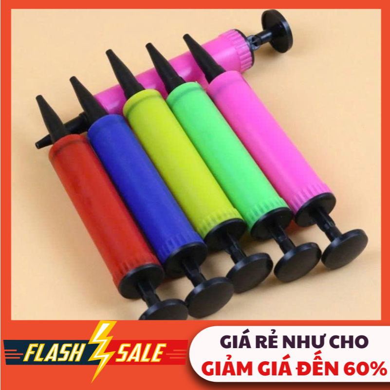 COMBO 3 Dụng Cụ Bơm Bong Bóng Cầm Tay Mini Trang Trí Sự Kiện Đồ Bơm Bóng Phao Bơi Gối Hơi Cầm Tay #