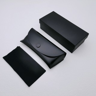  Bộ đóng gói Quà Tặng: Hộp cứng khăn lau kính Túi da Cao cấp 