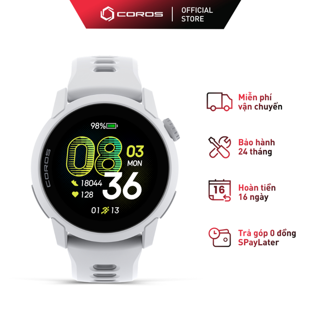 Đồng Hồ Chạy Bộ GPS COROS PACE 4 - Silicone - Bảo Hành Chính Hãng 24 Tháng | BigBuy360 - bigbuy360.vn