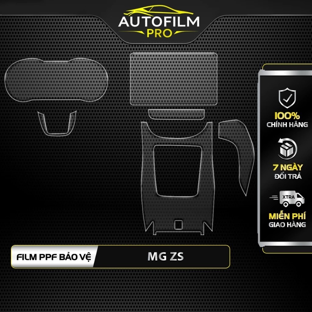 MG ZS - Film PPF cao cấp chống xước và che mờ vết xước cũ, bảo vệ nội thất ô tô - AutoFilm Pro