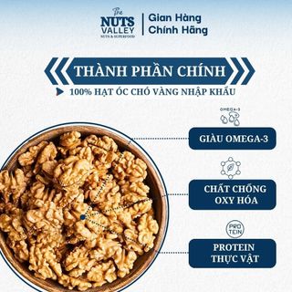 Óc Chó Nhân Vàng & Nhân Đỏ – Nấu Sữa, Làm Bánh, Trộn Salad, Ăn Vặt, Walnut, The Nuts Valley