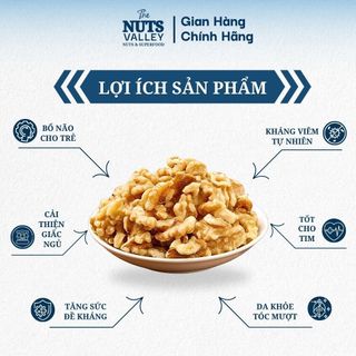 Óc Chó Nhân Vàng & Nhân Đỏ – Nấu Sữa, Làm Bánh, Trộn Salad, Ăn Vặt, Walnut, The Nuts Valley