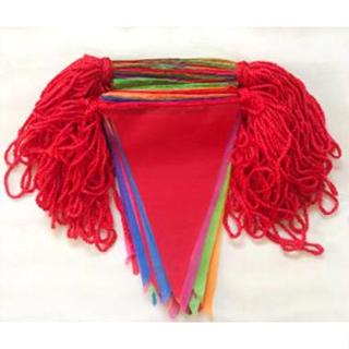  50m dây treo cờ tam giác cờ đuôi nheo dùng trang trí các ngày lễ lớn Tết khai trương sự kiện 