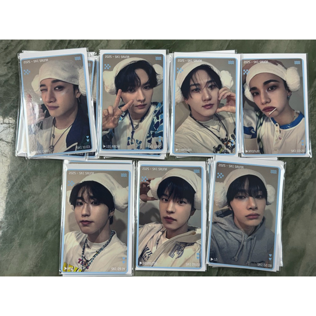 Hình ảnh Straykids Sauna card