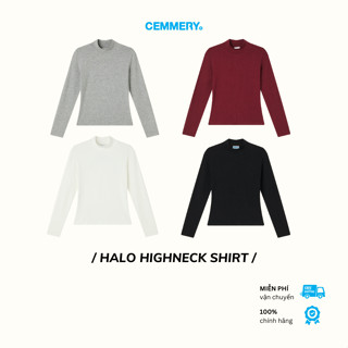  Áo Giữ Nhiệt CEMMERY Local Brand Chính Hãng Halo Highneck Vải Thun Tăm Lạnh Cổ Cao 5cm 4 Màu 