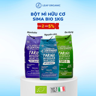  BỘT MÌ HỮU CƠ SimaBio 1kg - Nhập khẩu chính hãng của Ý 