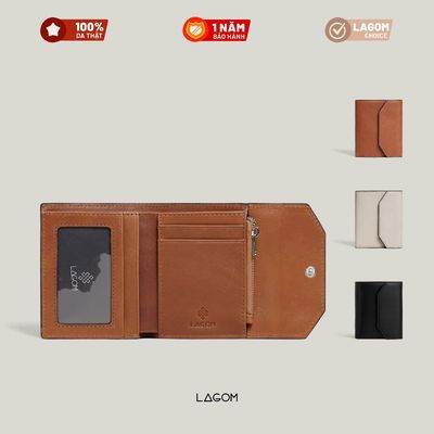 Ví nữ LAGOM Quinn Wallet - da thật mềm mại và thanh lịch