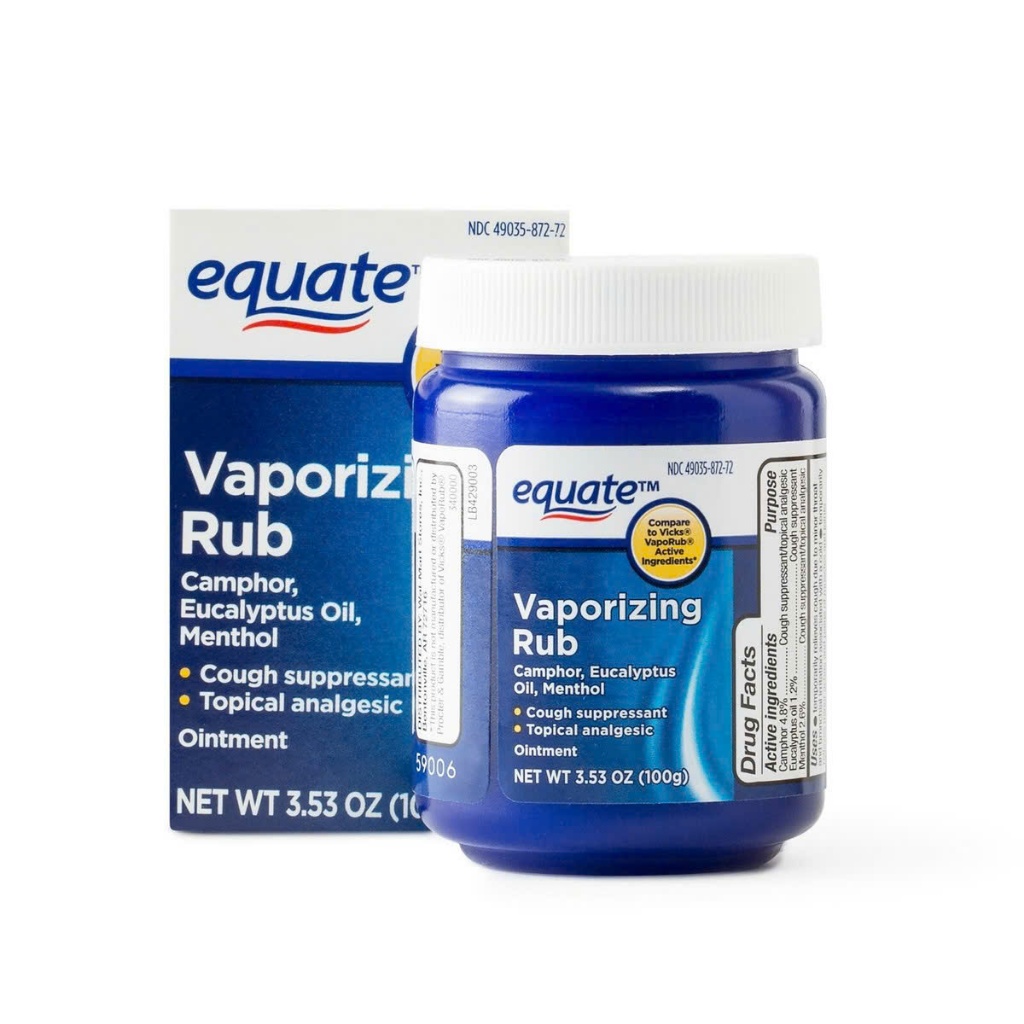 Dầu cù là Equate vaporizing rub