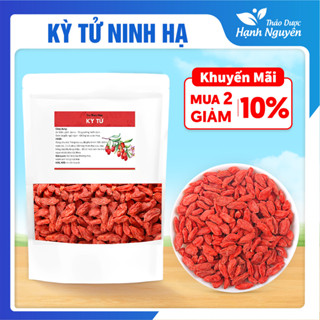  Kỷ tử ninh hạ 1kg hạt kỳ tử to tròn vị ngọt thanh trà kỳ tử đẹp da tốt cho sức khỏe - Hạnh Nguyên 