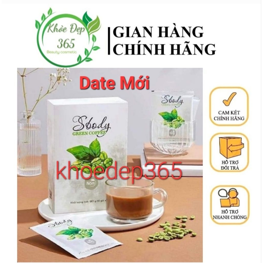 (Date mới) Cà Phê Gc SBODY GREEN COFFEE chính hãng 💯💯