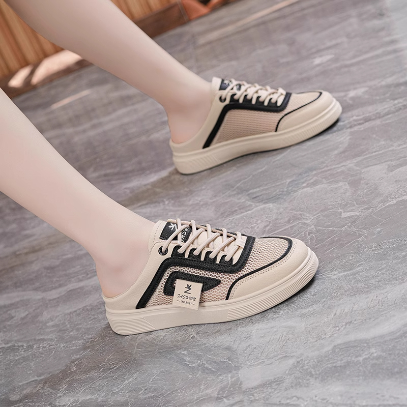 Giày sục thể thao Lekang 999 chất liệu da PU thời trang phong cách Hàn Quốc