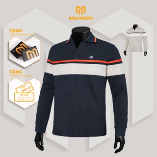  Áo Polo Nam Tay Dài Mixmen X Prime M610 vải cá sấu cotton intelock Hãy Chọn Phiên Bản Đẳng Cấp Thanh Lịch BigSize 