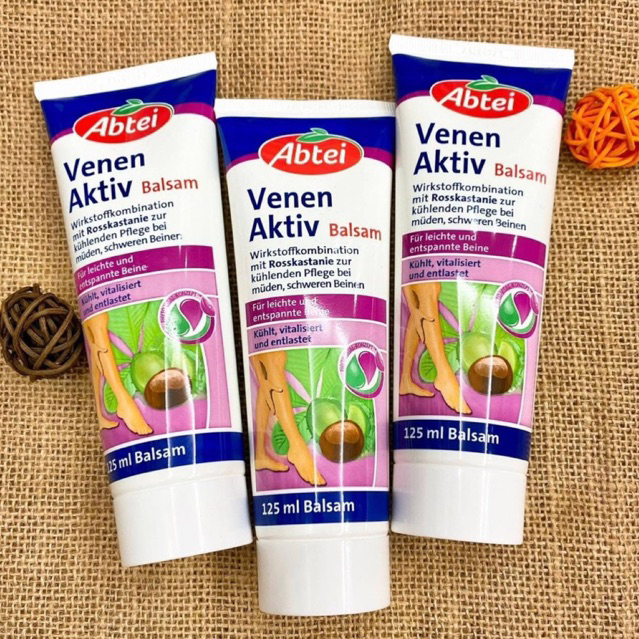 Kem Dưỡng Giãn Tĩnh Mạch Đức Abtei Venen Aktiv 125ml