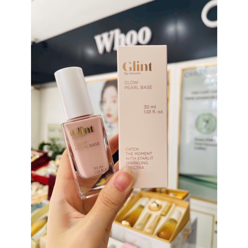 Kem lót ngọc trai Glint Glow Pearl Base x K Beauty Town