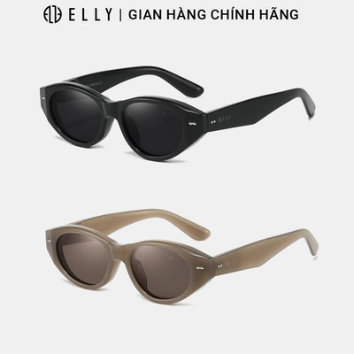 Kính mắt nữ ELLY EK201 gọng nhựa PC tròng phân cực TAC chống tia UV400 chống chói thời trang cao cấp