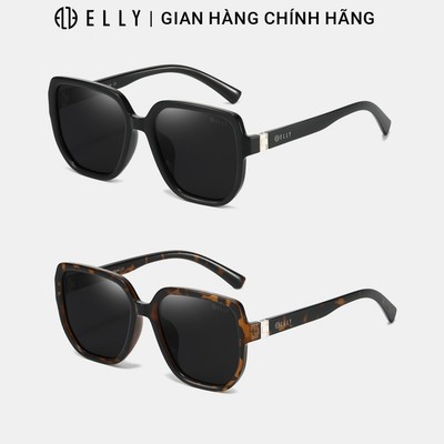 Kính mắt nữ ELLY EK205 gọng nhựa TR90 tròng phân cực TAC chống tia UV400 chống chói thời trang cao cấp