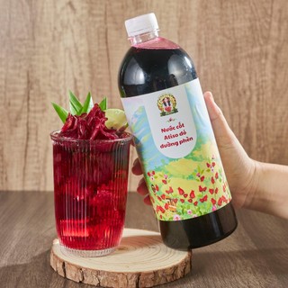 Combo 500gr mứt + 1 chai cốt hoa atiso đỏ đường phèn 1000ML