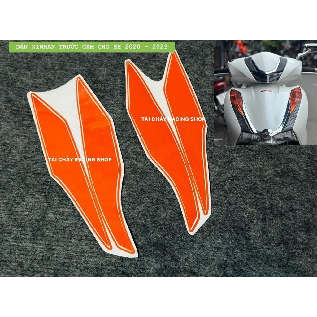[ 1 CẶP ] DÁN XINHAN TRƯỚC CAM CHO SH 125i / 150i / 160i 2020 - 2025