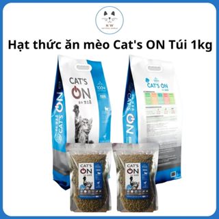  Hạt thức ăn mèo Cat's ON Túi chiết 1kg ,Hạt khô Cat On nhập Hàn Quốc 