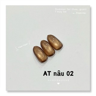 sơn mắt mèo lẻ tone nâu hổ phách, có hàng sau 2-3 ngày