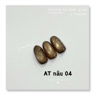 sơn mắt mèo lẻ tone nâu hổ phách, có hàng sau 2-3 ngày
