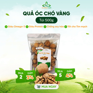 Quả óc chó vàng mỹ 500g sức khỏe xanh – bổ não, hỗ trợ giấc ngủ & tăng cường trí nhớ
