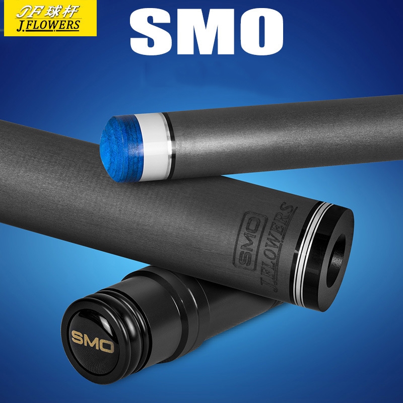 Ngọn SMO JFLOWERS 12.5mm Chính Hãng, Ngọn Carbon Ren Radial - Black Cues