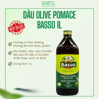  Dầu Olive Pomace 1L – Dầu ô liu tinh luyện cao cấp từ Ý Á 