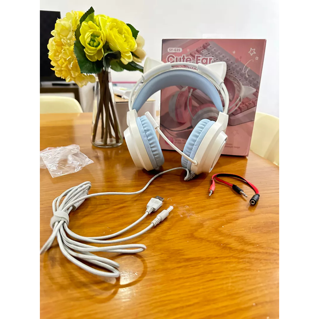 Tai Nghe Chụp Tai Gaming Có Mic Mẫu Led Rgb Cho Máy Tính Laptop | BigBuy360 - bigbuy360.vn