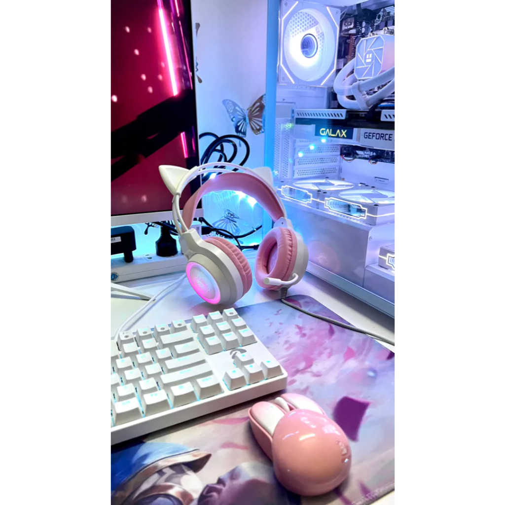 Tai Nghe Chụp Tai Gaming Có Mic Mẫu Led Rgb Cho Máy Tính Laptop | BigBuy360 - bigbuy360.vn