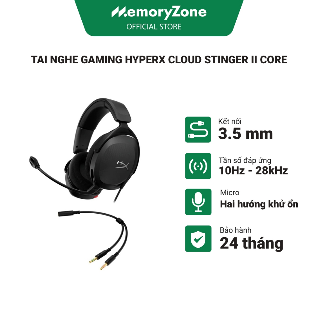 Tai Nghe Gaming HyperX Cloud Stinger II Core 683L9AA