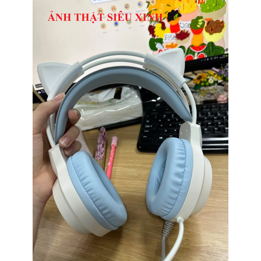 Tai Nghe Chụp Tai Gaming Có Mic Mẫu Led Rgb Cho Máy Tính Laptop | BigBuy360 - bigbuy360.vn