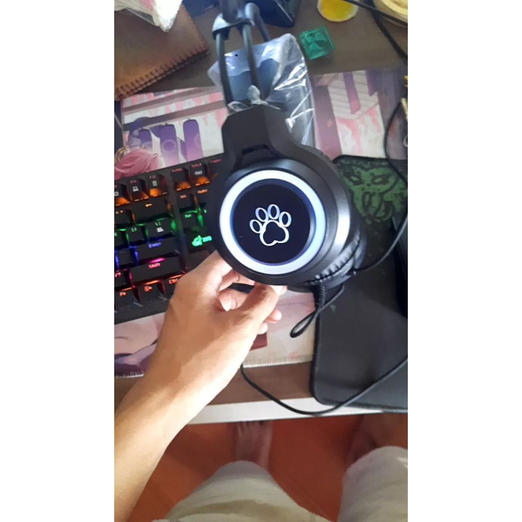 Tai Nghe Chụp Tai Gaming Có Mic Mẫu Led Rgb Cho Máy Tính Laptop | BigBuy360 - bigbuy360.vn