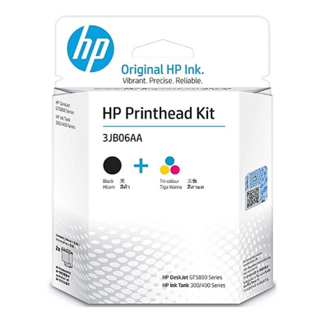 Đầu in HP GT51/GT52 2-pack Black/Tri-color Printhead 3JB06AA - Hàng chính hãng