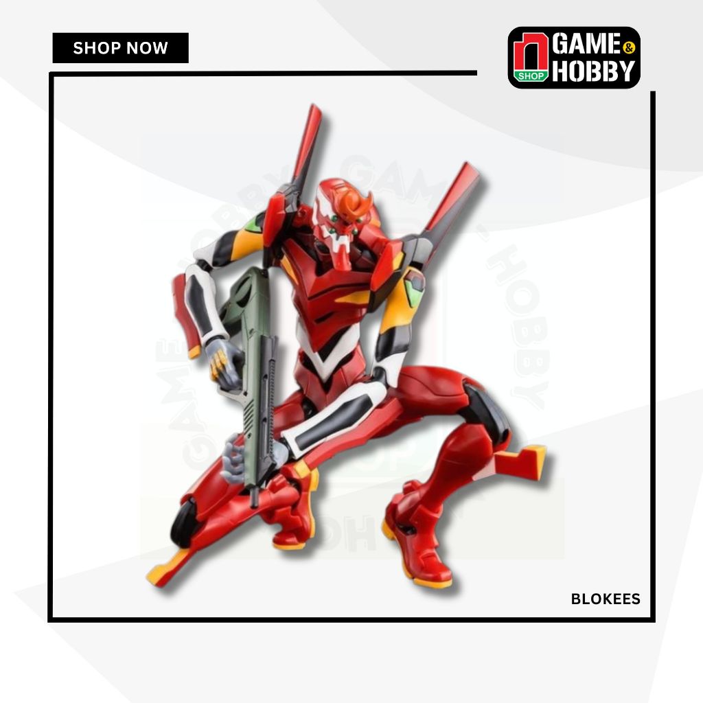 Blokees Action Edition Evangelion Production Model 02 Unit 02 Model Kit - Sản phẩm chính hãng Blokee