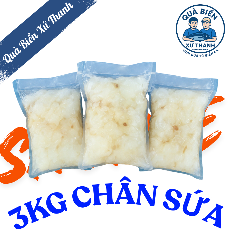 COMBO 3KG CHÂN SỨA MUỐI MẶN KHÔ SẦM SƠN KHÔNG TÍNH NƯỚC, CHÂN SỨA GIÒN SỪN SỰT