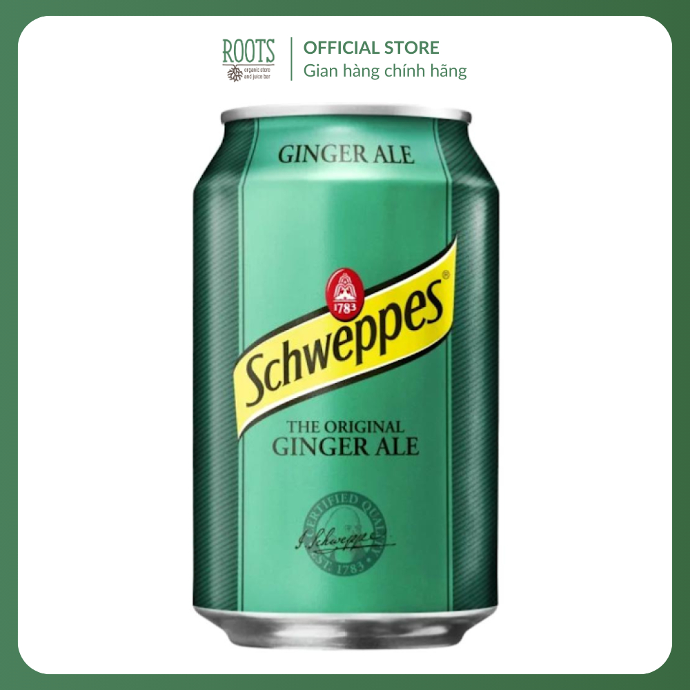 (Ship hoả tốc) SCHWEPPES - Soda Gừng, The Original Ginger Ale (330ml)